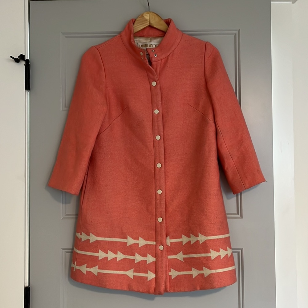 Anthropologie Pink Overcoat - Size Small - Lauren Moffatt